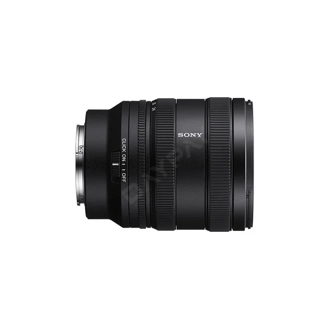 Sony FE 24-50mm F2.8 側面スイッチ・マウント側からの外観