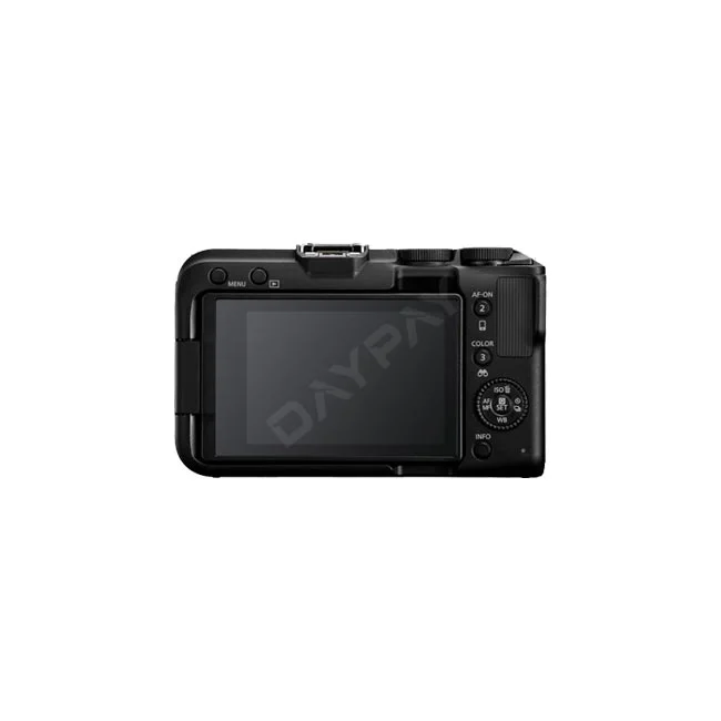Canon EOS R50V レンズキットの背面LCDと操作ボタン