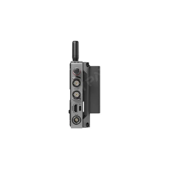 DJI Video Receiver 側面ポート部とアンテナ