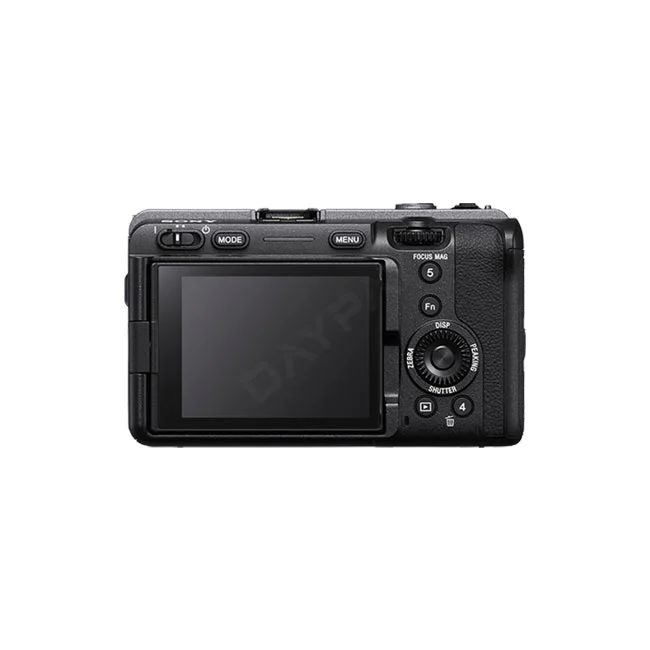 Sony FX30 背面LCDモニターと操作ボタン