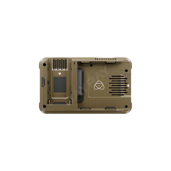 Atomos Ninja ULTRA 背面(バッテリーマウントおよび端子部)
