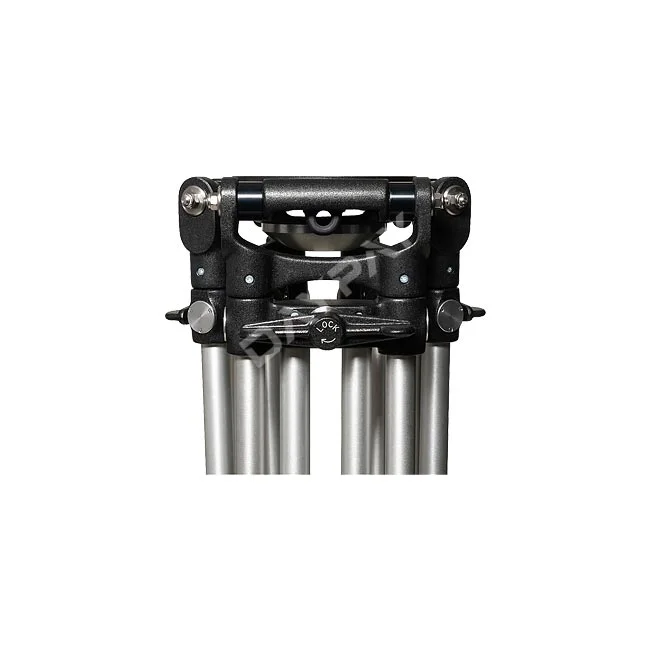 Ronford-Baker 150φ MD Short Tripod 上部ボウルおよびロック機構部分の拡大