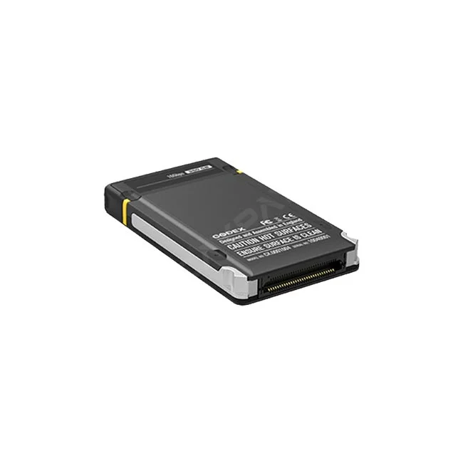 ARRI Codex Compact Drive 端子部と本体斜めからの外観