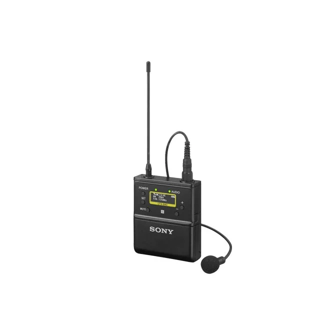 Sony UTX-B40 送信機 本体と接続されたマイク
