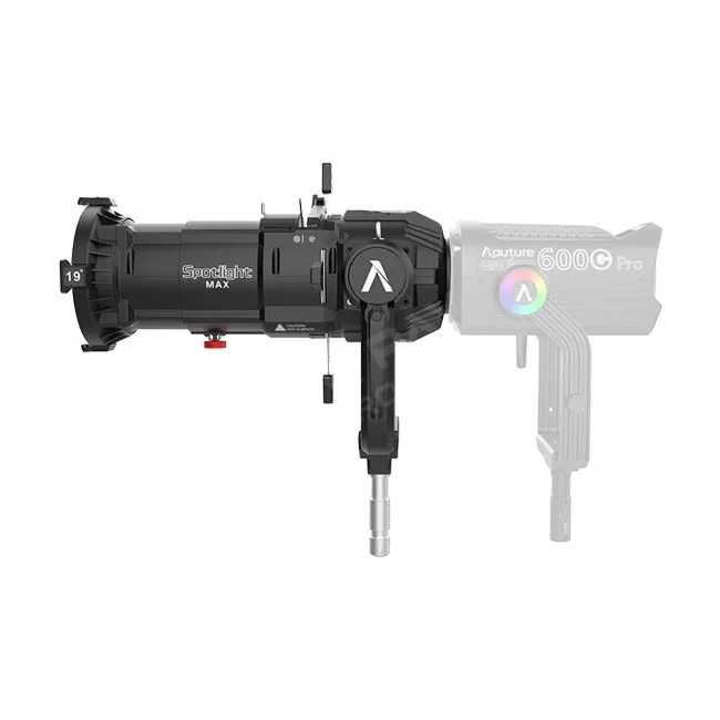 Aputure Spotlight Max 19° Lens Kit 側面全体像