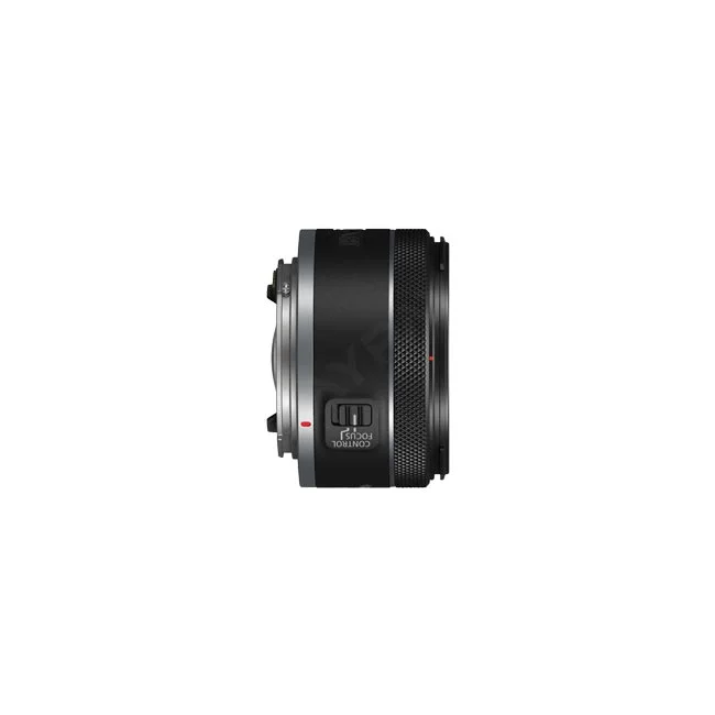 Canon RF16mm F2.8 STM 側面スイッチ部とコントロールリング