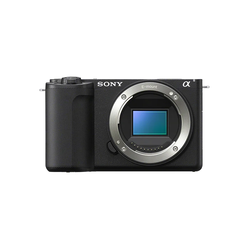 Sony ZV-E10M II 正面(Eマウントとイメージセンサー)