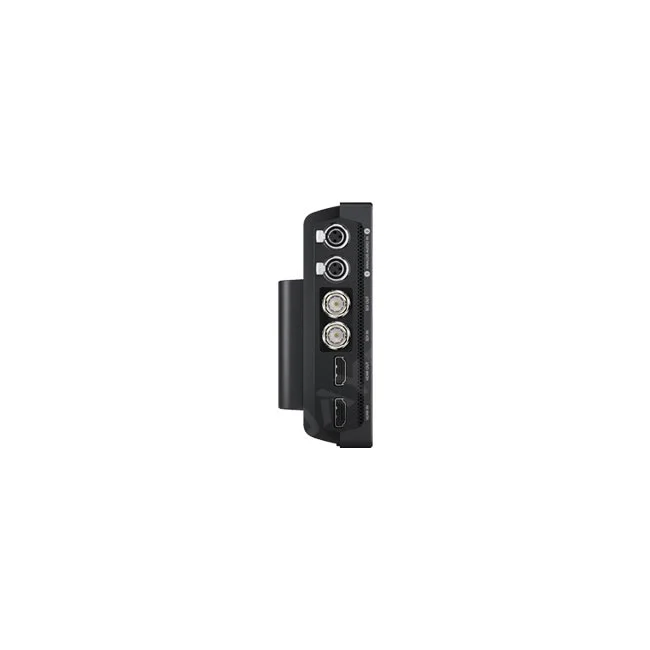 Blackmagic Video Assist 7” 12G HDR 側面端子部