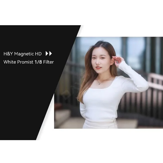 H&Y White Promist フィルターを使用した作例画像（人物のポートレート撮影）