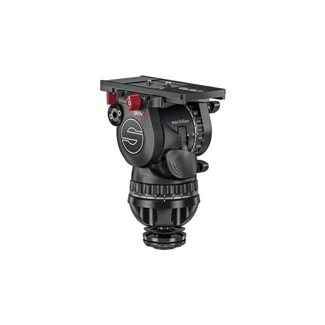 Sachtler aktiv12T ビデオヘッドの側面・操作部