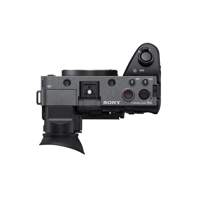 Sony FX2 トップパネル・操作ボタンおよびファインダー部