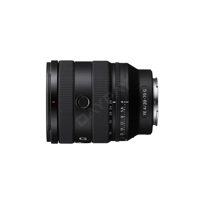 Sony FE 20-70mm F4 G 鏡筒側面・操作部の外観