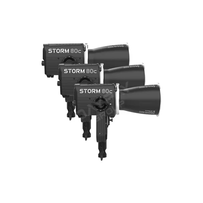 Aputure STORM 80c 3-Light Kitの詳細画像 1