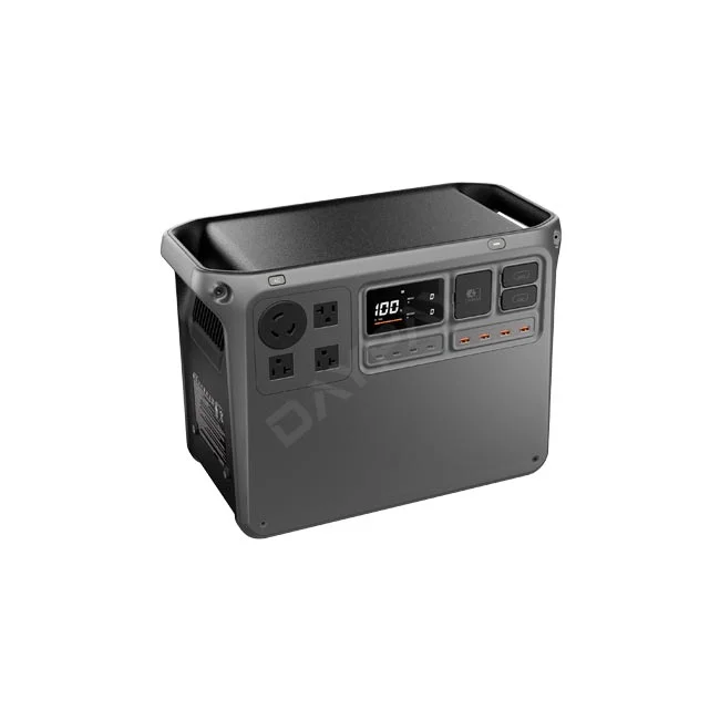 DJI Power 2000 正面・端子および操作パネル部