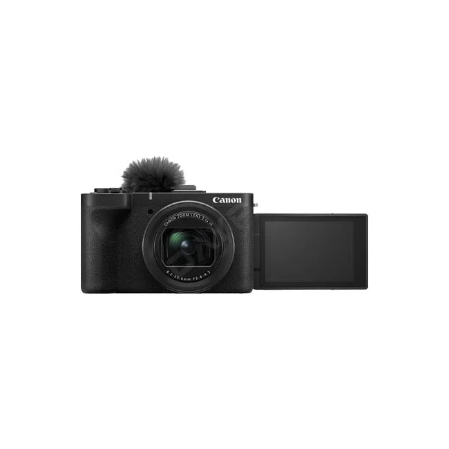 Canon PowerShot V1 正面・バリアングル液晶モニター展開状態