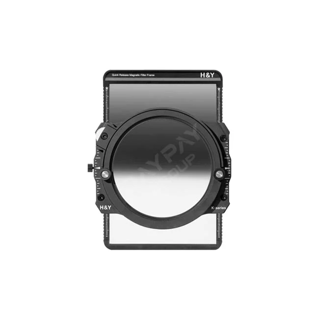 H&Y 100mm K-Series Filter Holder MK II 正面全体（フィルター装着状態）