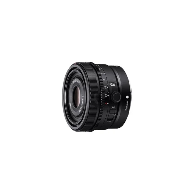 Sony FE 50mm F2.5 G レンズ本体の側面と操作部