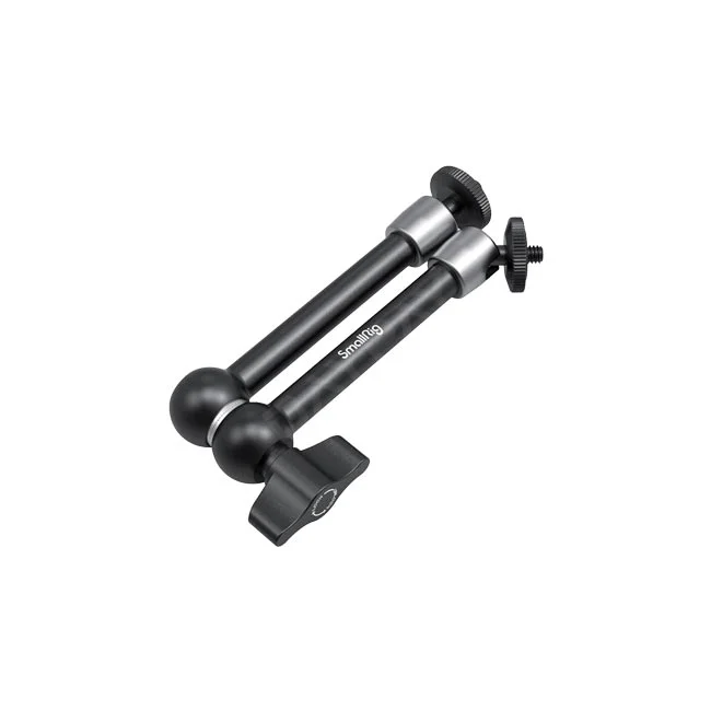 SmallRig 9.5" Monitor Arm 全体像と中央の固定用ウイングノブ