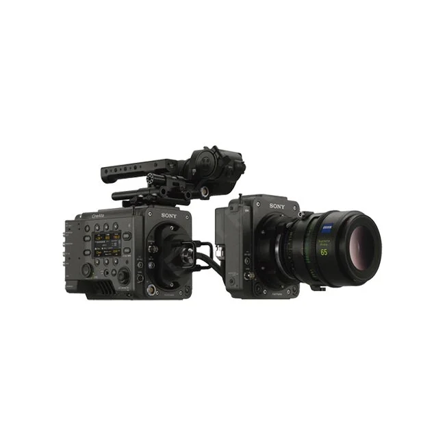 Sony VENICE 2 Extension System 2の全体像(レンズ装着状態)