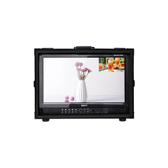 Swit FM-215HDR モニター 正面（画面表示と操作ボタン部）
