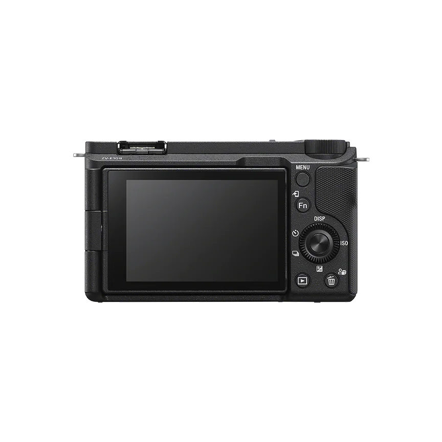 Sony ZV-E10M II 背面LCDモニターと操作ボタン