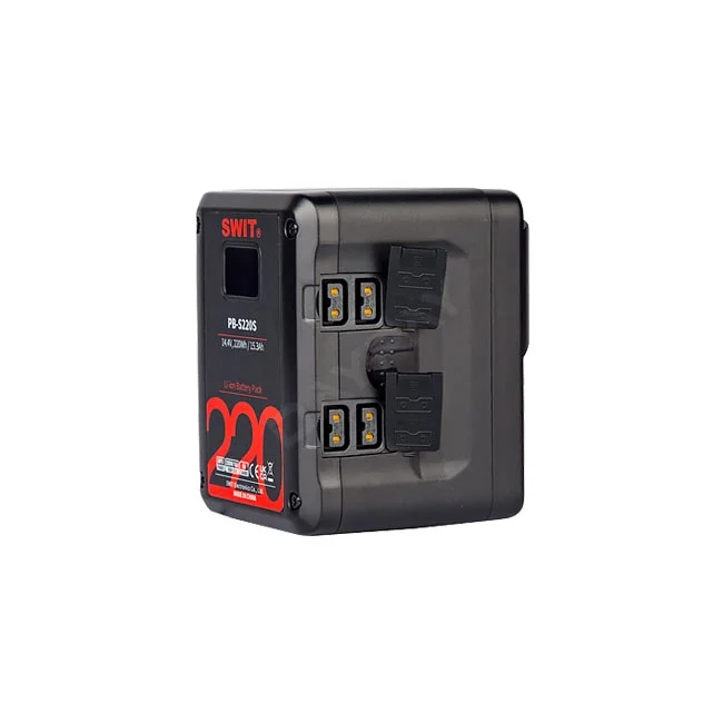Swit PB-S220S バッテリー 側面端子とD-Tap部分