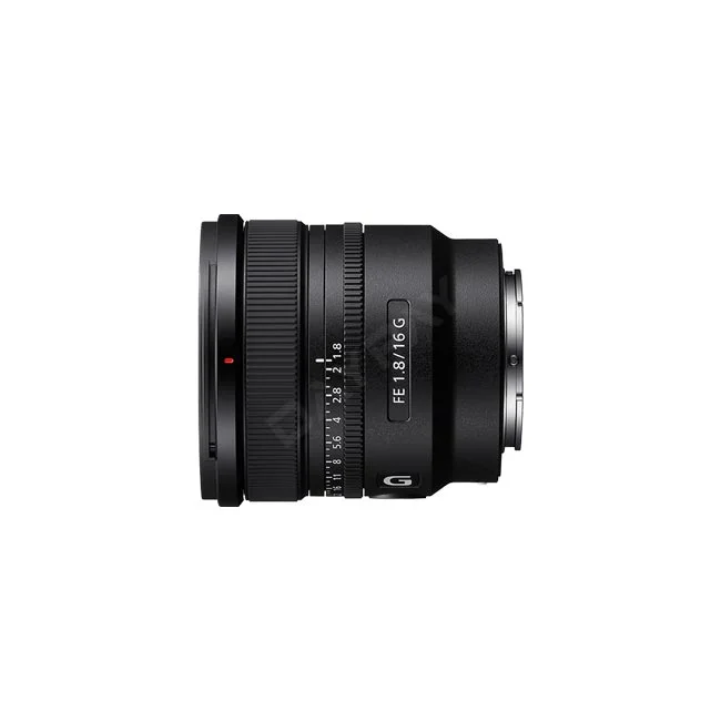 Sony FE 16mm F1.8 G 側面・絞りリング