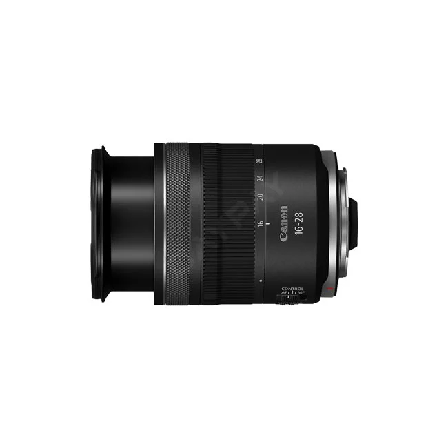 Canon RF16-28mm F2.8 IS STM レンズ本体の側面外観