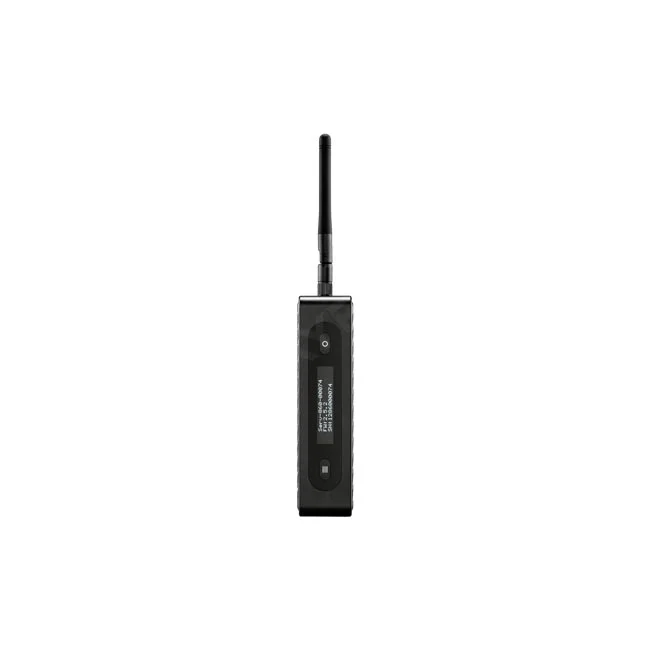 Teradek Serv 4K 正面ディスプレイと操作部・アンテナ