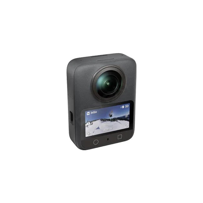 DJI Osmo 360 Standard Combo 正面とディスプレイ・レンズ部分