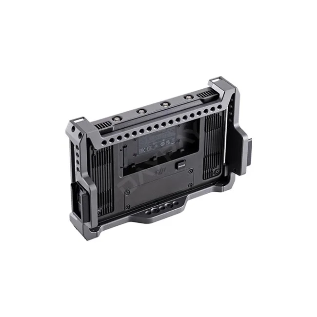 DJI High-Bright Remote Monitor 背面およびケージ構造