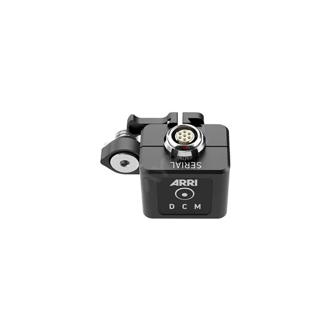 ARRI LCUBE CUB-1 端子部とロゴのアップ