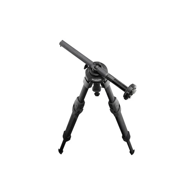 Manfrotto ONE Carbon 500x kit センターポールを横方向（水平）に展開した状態の全体像