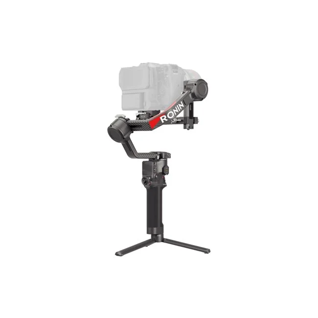 DJI RS 4 Pro Combo 本体とカメラ装着状態の全体像