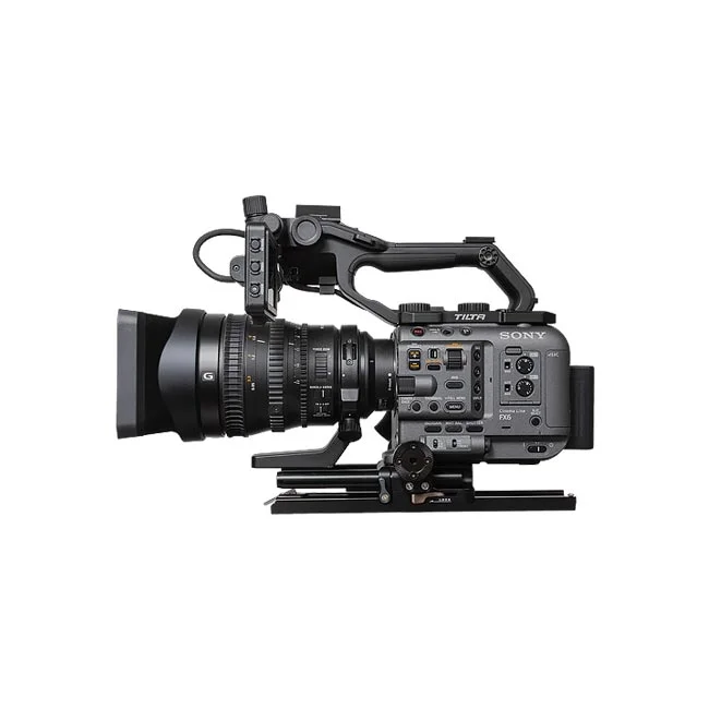 Sony FX6 Basic Cage Set 側面・操作部と装着状態