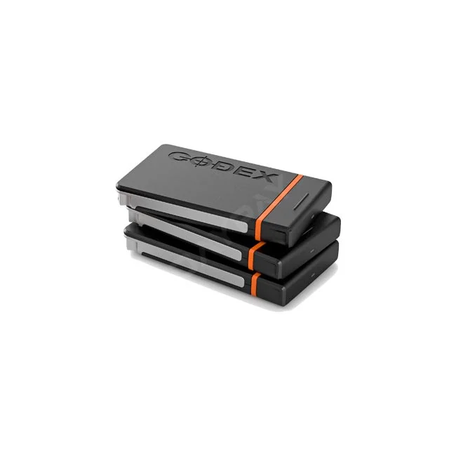 ARRI Codex Compact Drive 1TB メモリーカードの複数枚が積み重ねられた状態の製品外観