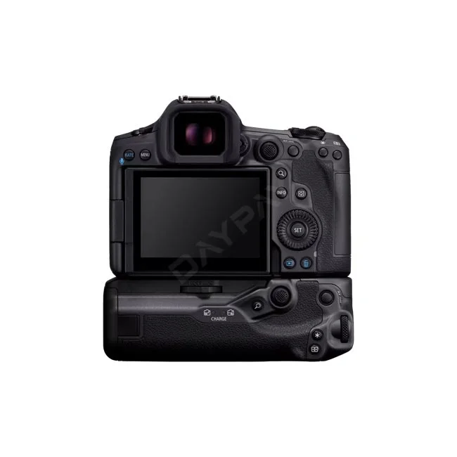 Canon BG-R20 バッテリーグリップ 装着状態の背面操作部
