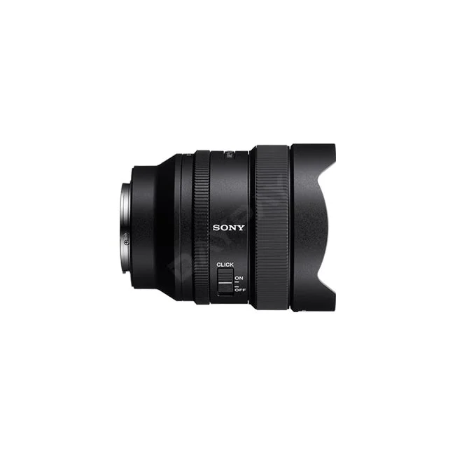 Sony FE 14mm F1.8 GM 側面スイッチとピント・絞りリング