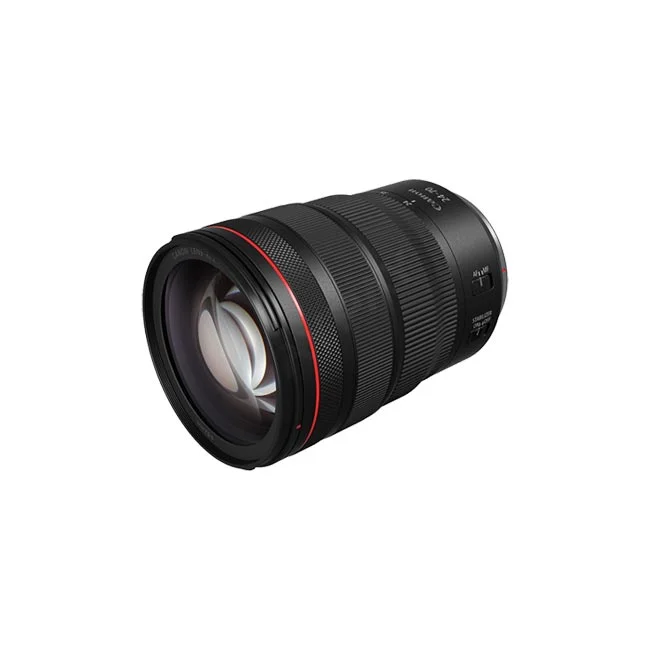 Canon RF24-70mm F2.8L IS USM 側面スイッチ・フォーカスリング部分