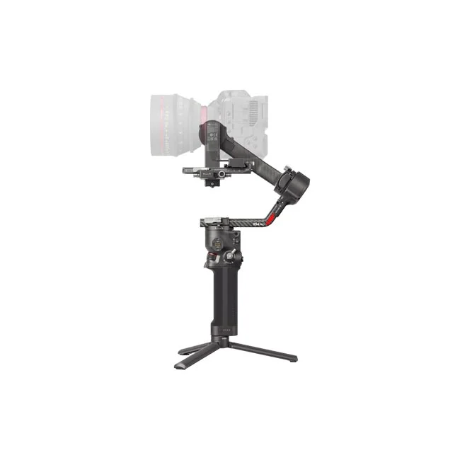 DJI RS4 Pro Combo 本体とカメラの側面・全体像