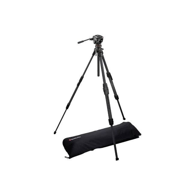 Manfrotto ONE Carbon 500x kit 三脚と付属のキャリングバッグ