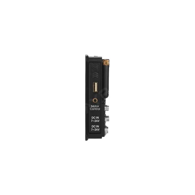 Portkeys BM7 II DS 側面端子部（DC IN、Motor Control、USBポート）