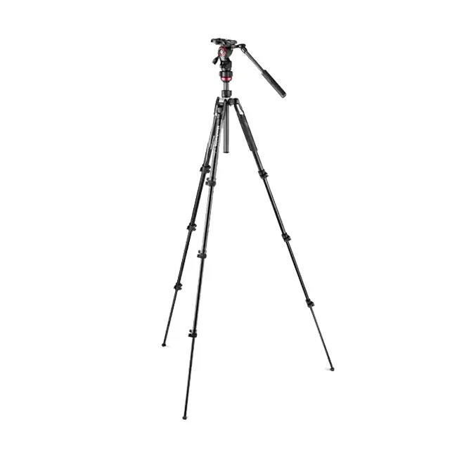 Manfrotto befree live ビデオ用三脚の全体像