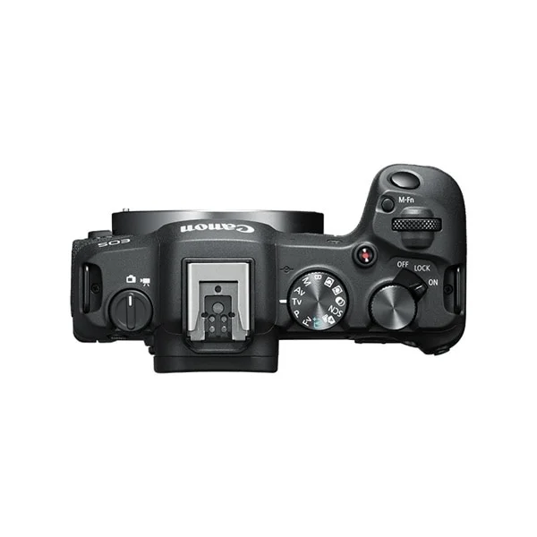 Canon EOS R8 上面（モードダイヤル・電源スイッチ・操作ボタン）