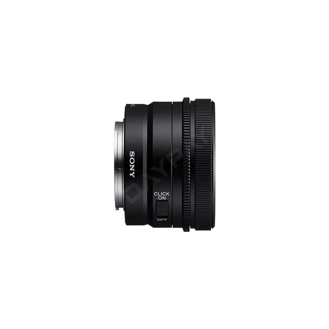 Sony FE 24mm F2.8 G 側面絞りリング・スイッチ部分