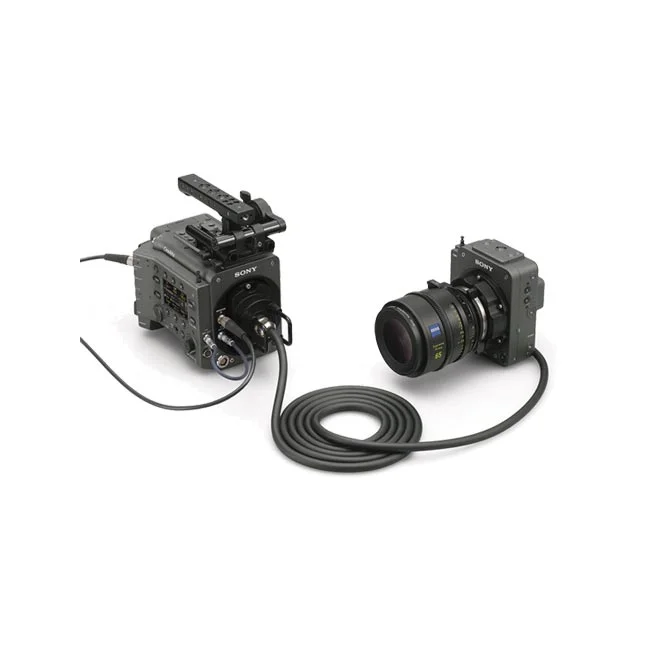 Sony VENICE 2 Extension System 2 本体とカメラブロック、接続ケーブルの全体像
