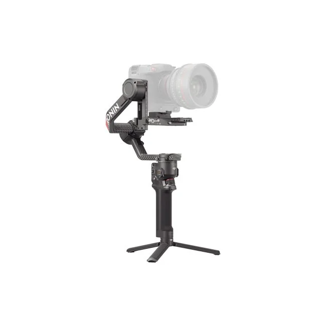 DJI RS 4 Pro Combo ジンバル本体とカメラの装着状態