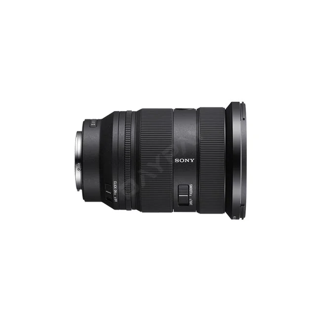 Sony FE 24-70mm F2.8 GM II レンズの側面とスイッチ・操作部
