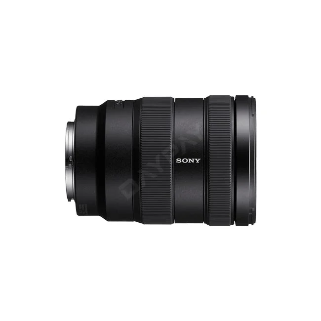 Sony E 16-55mm F2.8 G ズームレンズの側面外観