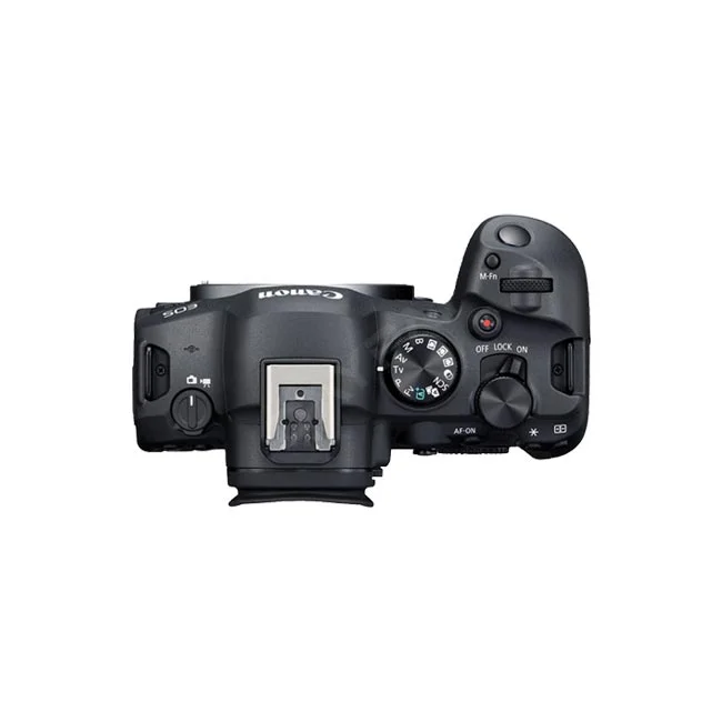 Canon EOS R6 Mark II 上面(ダイヤルやホットシュー周辺)の操作部